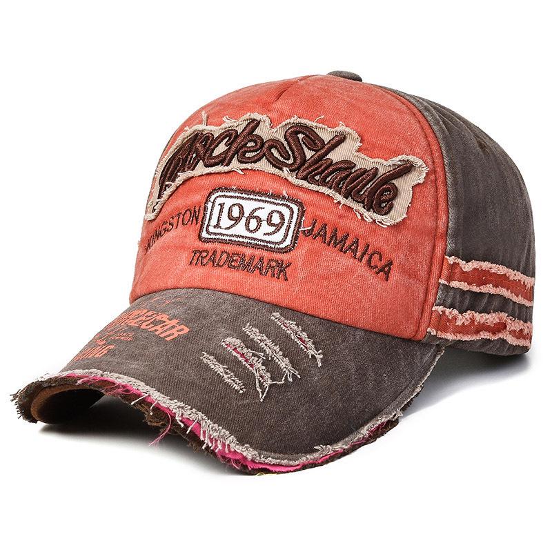Retro Amerikanische Street Duckbill Baseballkappe mit großem Schirm & weichem Oberteil - Waschbar für Damen & Herren