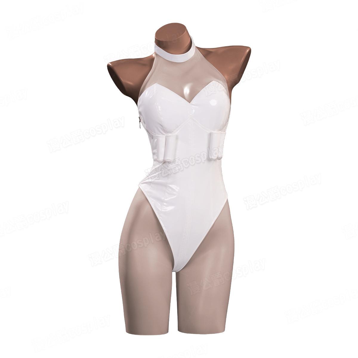 

Аниме Новые Трусики и Чулки с Подвязками Костюм для косплея Кузнеца Суки Белый комбинезон Галстук-бабочка Для женщин Девушек Вечеринка XXL