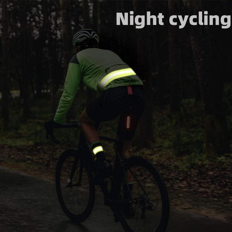 Elastic Reflective Adjustable Belt Outdoor Cycling Sports Reflective Clothing Cycling Night Running Safety Warning Belt Bright