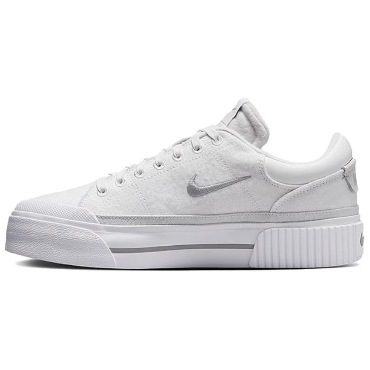 Nike Court Legacy Lift Summit White/White/Phantom/Light Smoke Grey Women s Shoes FZ2606-100 35.5