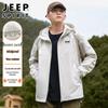 JEEP SPIRIT Herr Outdoor Windjacka med huva