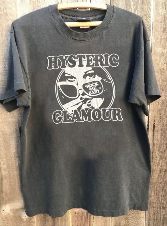 Hysteric Glamour graphic classic cotton tshirt QT8072 Unisex T-Shirt XXL