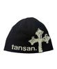 Tansanmageunesyum Jacquard Kreuz Mütze (Schwarz)