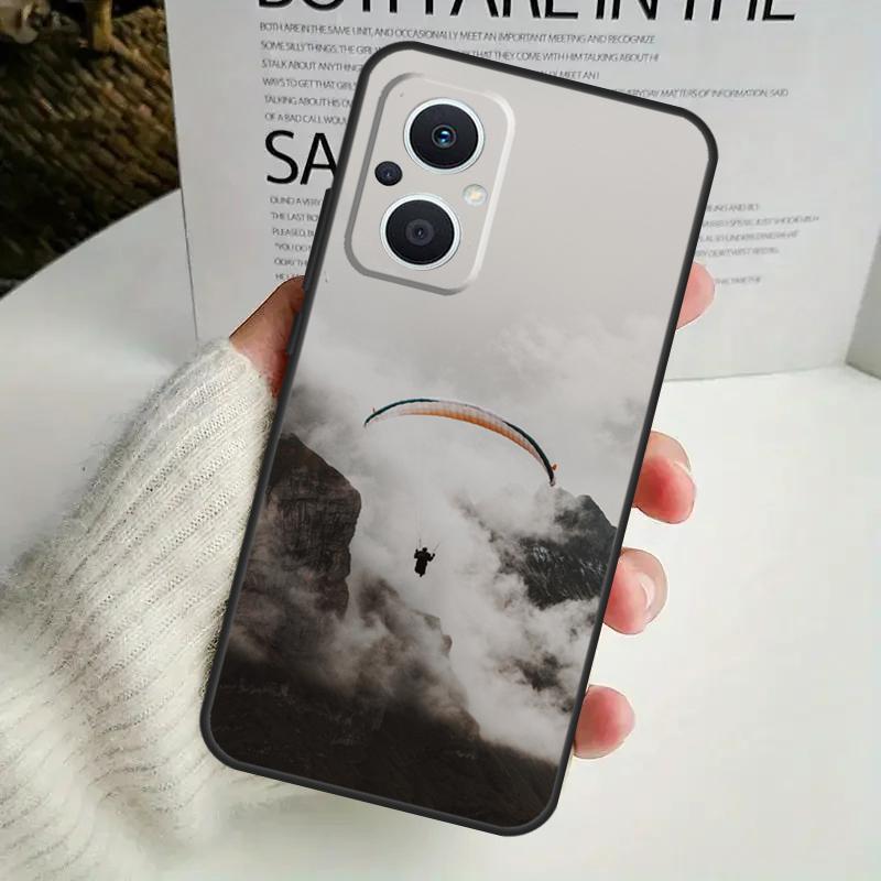 Paragliding Sport Case For OPPO Reno 12F 13F 14F 10 11 12 13 14 Pro 8T 7 8 Lite OPPO Find X6 X5 X8 X9 Pro Cover