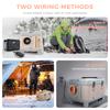 8KW 12V/220V Portable Diesel Air Heater W/ Self-Cleaning & Bluetooth APP, High Altitude Mode Car Diesel Heater for RV Truck Van