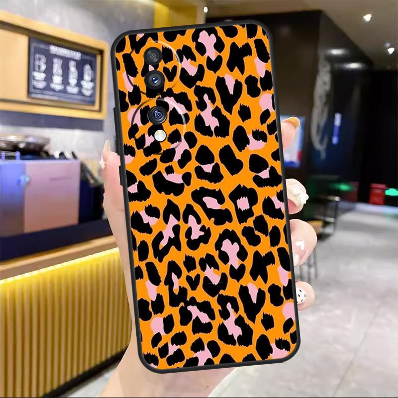 Leopard Skin For Honor Magic 7 Lite 5 6 8 Pro Case For Honor Win RT X9c X9a X9b X8b X8c 200 400 50 70 90