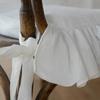 100% Cotton French Style Chair Cushion Cover Washable There Are Ruffle Strap Artistic and Creative Seat Cushion Cover Home Decor