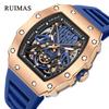 Men'S Watch Wine Barrel Sports Mechanical Watch Burst 341