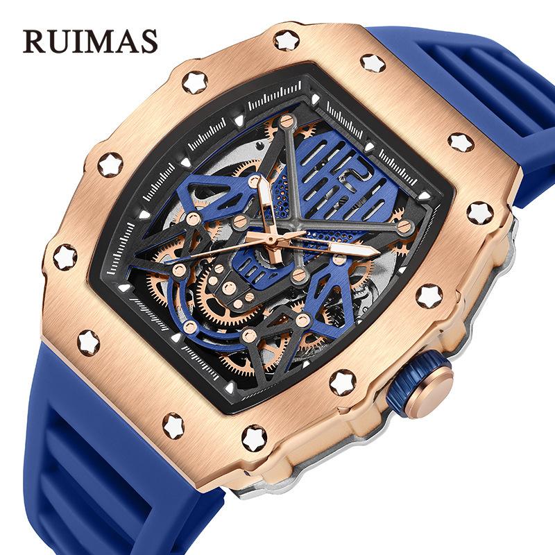 Men'S Watch Wine Barrel Sports Mechanical Watch Burst 341