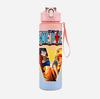Anime A-Z English Letter Printed Character Colorful Water Cup Demon Hunters Large Capacity Outdoor Drinking Bottle Boy Girl Gift