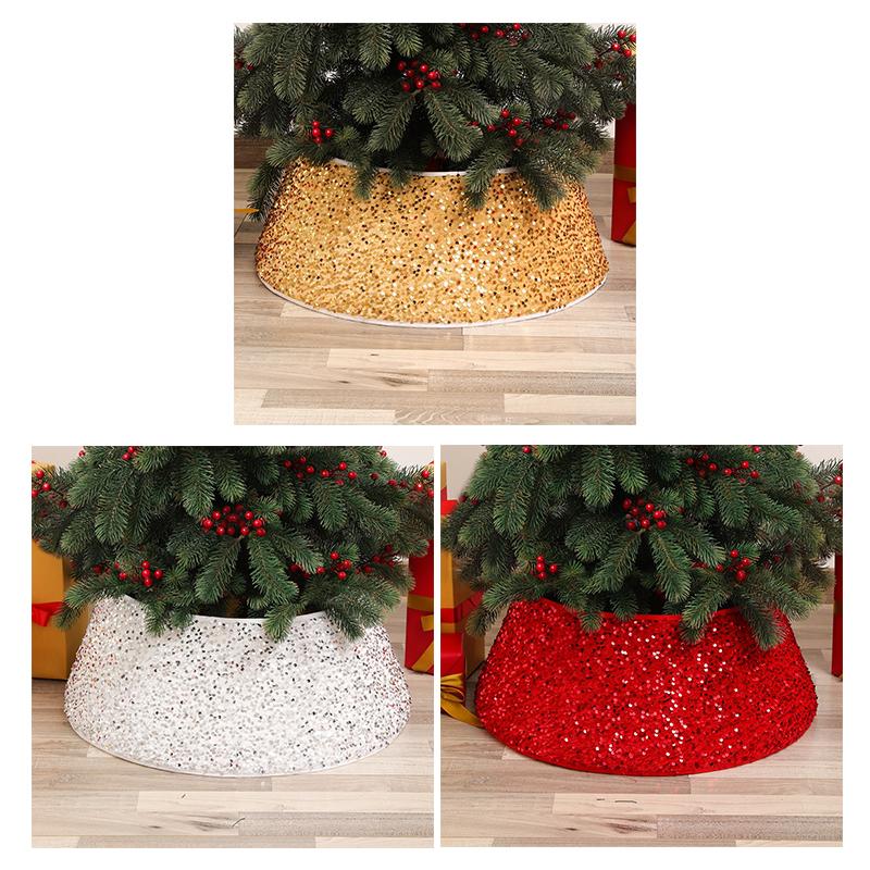 Decoratiune circulara de Craciun Craciun Decorat de baza in jurul bradului