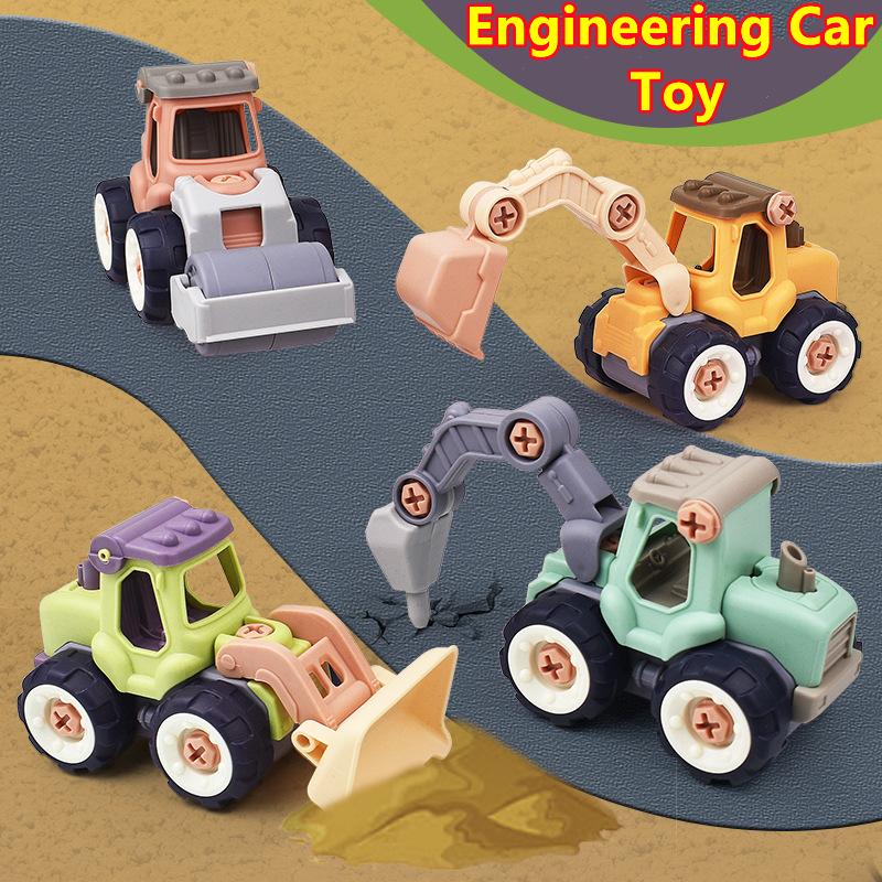 Constructions Toys Vehicles Trucks Take Apart Toys Trucks Set Excavators Building Car Toys With Drills,Best Gifts Truck Toys