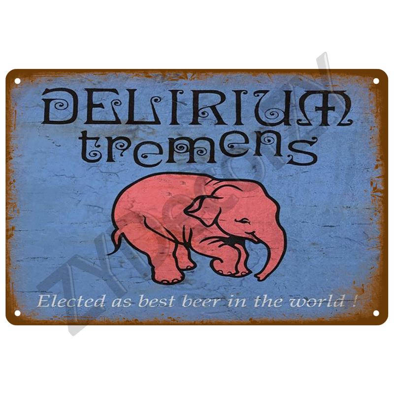 Vintage Posters Cocktail Tin Sign Plaque Metal Sign Plate Decoration Wall Art Home Decor For Bar Pub Club Man Cave Iron Painting