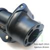Opvouwbare Fietsstuurpen voor Balhoofdbuis Stuur 25,4 mm Vork Aluminiumlegering Stuurpenbuis Adapter Fietsaccessoires
