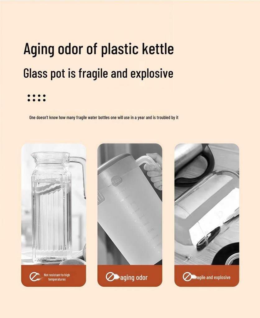 304 Stainless Steel 2L Vacuum Insulated Thermos Pot - Ideal for Home, Hotel, or Gift