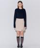 Opening Sunshine Brushed Slit Mini Skirt Light Beige
