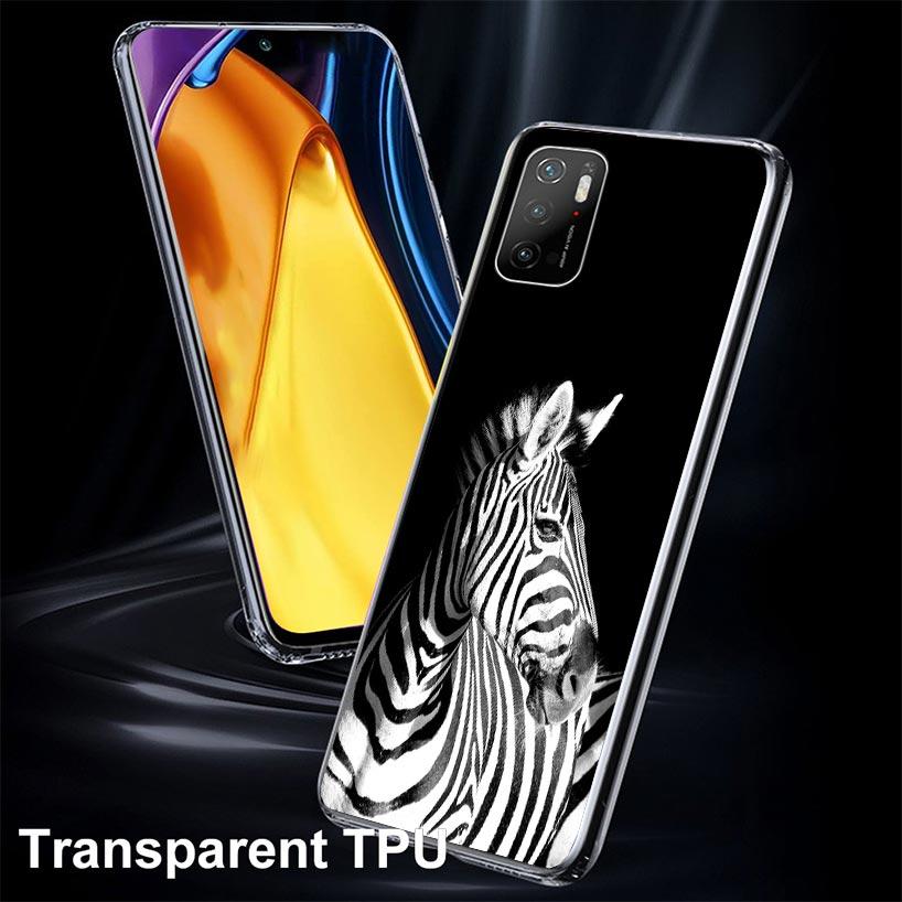 Zebra Stripe Black White Case Phone Cover for Xiaomi Redmi Note 10 9 9S 8 8T 7 5 Pro Mi 12T 11T 10T 9T 12 11 Lite A3 A2 Trend Fu