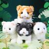 Children's Plush Toy Electronic Cat Can Walk Meow Tail Wagging Lifelike Interactive Toy Pet Cat Cute Simulation Animal Toy