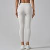 High-waisted Nude-feeling Yoga Pants for Women, Quick-dry, Tight-fitting, with Pockets, Suitable for Running and Yoga