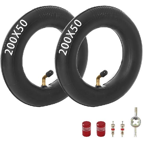 KAMIER 200X50 Inner Tube For Razor Crazy Cart XL DLX Shift Go Cart Kart Dune Buggy ESpark E200 E200S E225 E100 Power Core Glow E125 E150 E175 Inner Tube