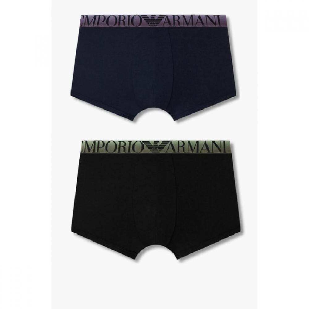 Emporio Armani Мужской хлопковый костюм 2 шт. 0815112029 0815112030 S(95)