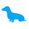 Cute Dachshund Dog Vehicle Reflective Motorcycle Car Sticker Decals Decoration