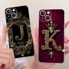 For Apple iPhone 13 Pro Case iPhone13 Mini Luxury Crown Letters Cover Soft Slim Phone Case For iPhone 13 Pro Max iPhone13 Fundas