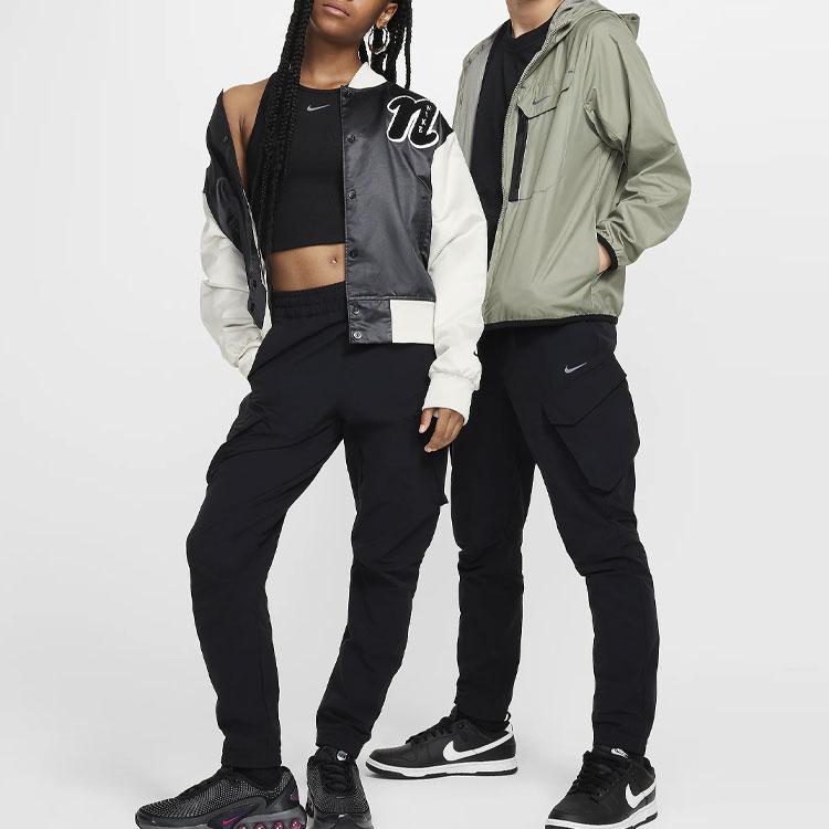 Nike Reflective Logo Cargo Pants Kids Bottoms Black FZ4904-010
