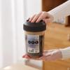 400 ML Fitness Shaker Becher für Männer und Frauen Sport Protein Pulver Milchshake Mixbecher Gesundheit und Schönheit Haushaltswaren