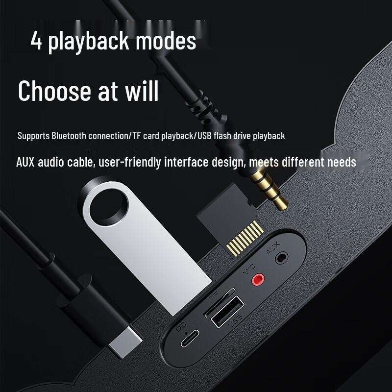 Newman K231 RGB Gaming Desktop Bluetooth Speaker