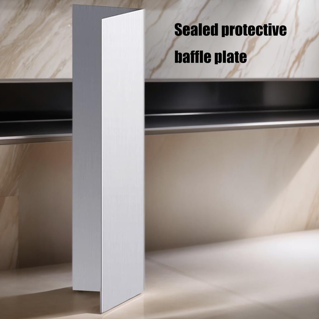 4Pieces Weatherproof Garage Door Seal Strips with Adhesive Tape Portable Accessory for Dust and Insect Preventions