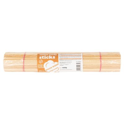 Beech Cotton Candy Sticks 30cm4mm with PZH Certificate 200pcs