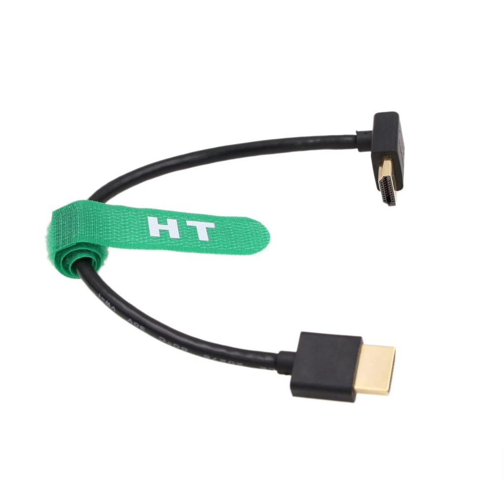 HangTon HDMI 4K 120Hz 8K Cable for Shinobi ZCAM Sony Nikon Z9 BMPCC Type A HDMI Down 25cm Ronin, Teradek, Atomos, Monitor, E2, F55, S1H, Camera, 6K,