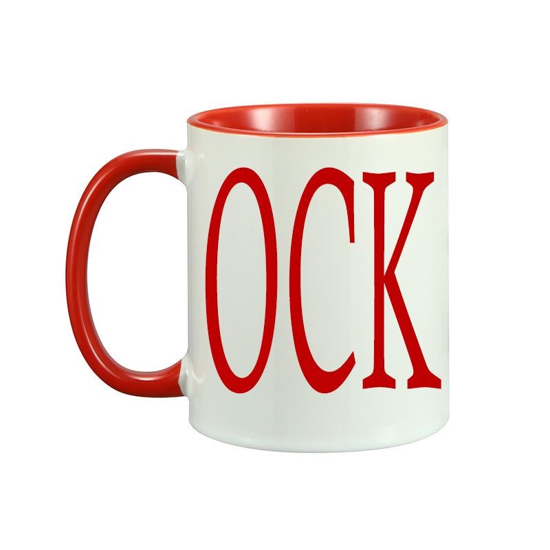 Ceramic coffee mug drinking mug OCK Valentine s Day 301-400ml