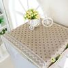 1Pcs New 55x120cm Refrigerator Dust Cover Cotton Linen with Storage Bag Fridge Protection Cover Dustproof Washing Machine Towel