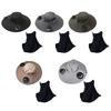 Outdoor Solar Fan Hat Neck Coverage Quickly Dry Fabric Hat Adjustable Sun Hat Sweat Absorbing Solar Fan Hat for Outdoor