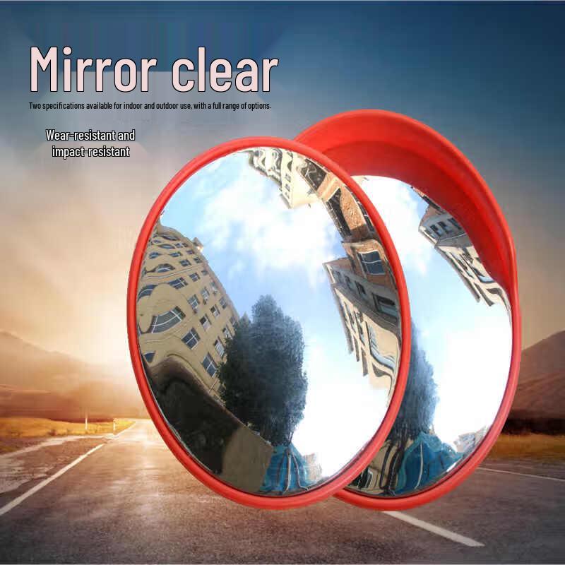 Sasler Wide-Angle Convex Traffic Mirror