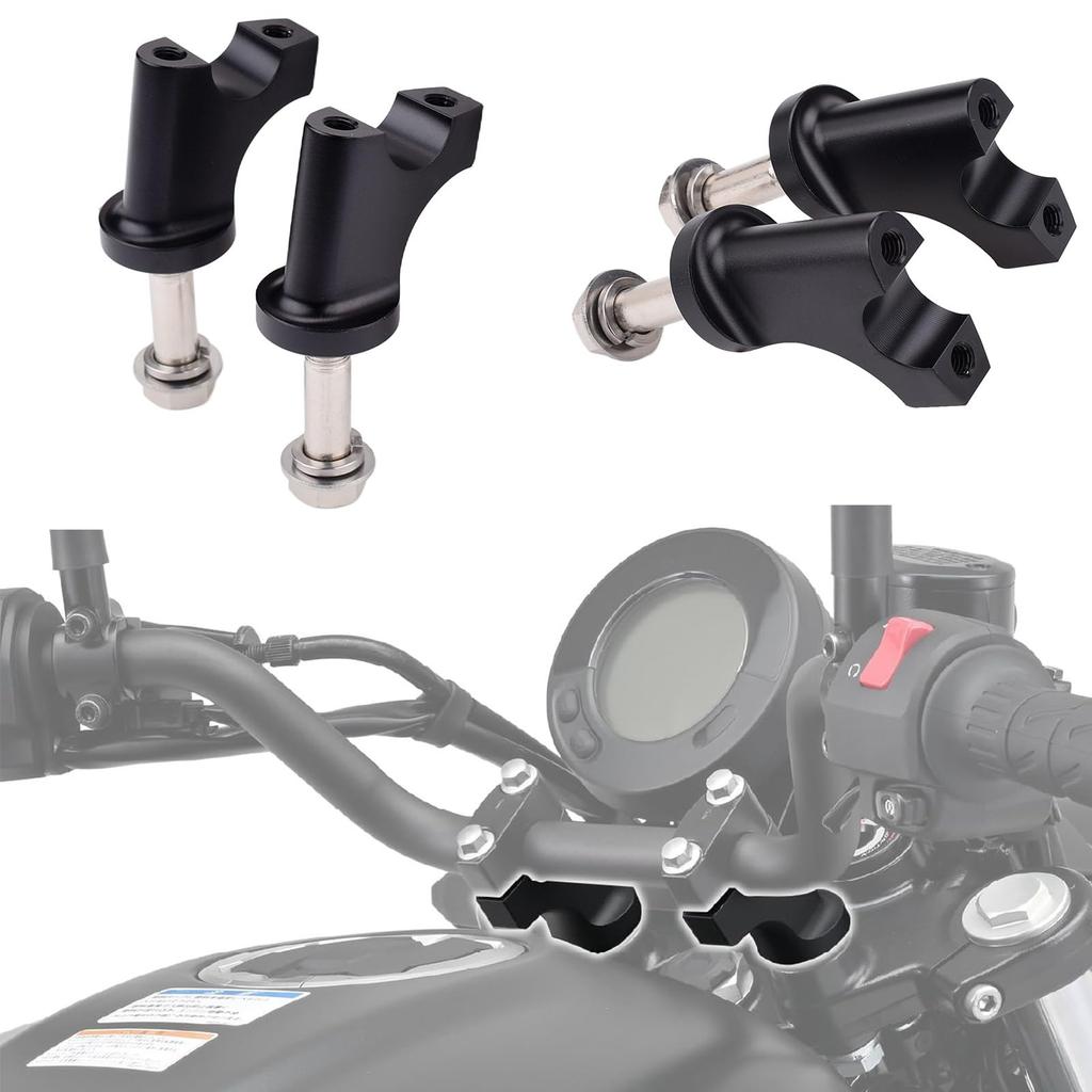 Motorcycle Steering Wheel Post Compatible with Kawasaki Eliminator/SE (24) [8BL-EL400A] Z650RS ('22-/8BL-ER650M) Steering Wheel