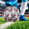 Poland Football Printed Size 5 Soccer Ball Wear Resistant Standard Adult Training Football Fan Gift for Indoor Outdoor Match Sports