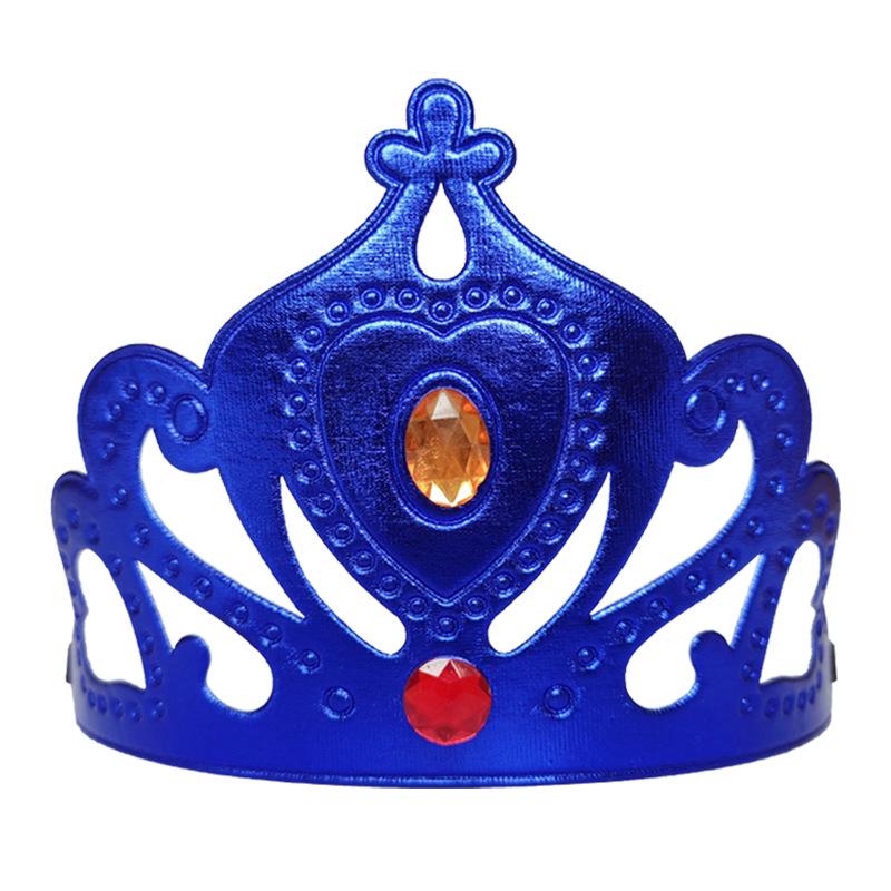 Frozen Princess Tiara Headwear for Children's Birthday Cake Decoration