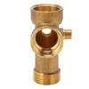Rohrfitting 5-Wege Messing G1 G1/4 Wasser Öl Gas Rohrleitungsverbinder Für Küche Badezimmer