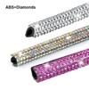 10Pcs Car Air Conditioner Outlet Decorative Strips Wholesale Colorful Diamond U Shape Rhinestone Clip Sticker Auto Accessories