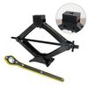 Trapezoidal Jack with Protective Rubber 1.5 T with Ratchet 110 - 400 Mm