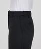 MUSINSA STANDARD WOMAN Women'S Lightweight Straight Hidden Banding Slacks [Black]
