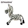 1pc 20-35cm 6 Styles Madagascar Plush Toy Stuffed Soft Animal Dolls Giraffe Hippo Lion Penguin Zebra Lemurs Figure Gift for Kids