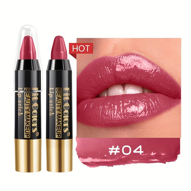 Feuchtigkeitsspendender Lippenstift mit Kreide, samtig, feuchtigkeitsspendender Lipgloss mit Spiegel, hinterlässt keinen Fleck, wasserfester Lippenstift sorgt für ein schönes, glänzendes Lippen-Make-up