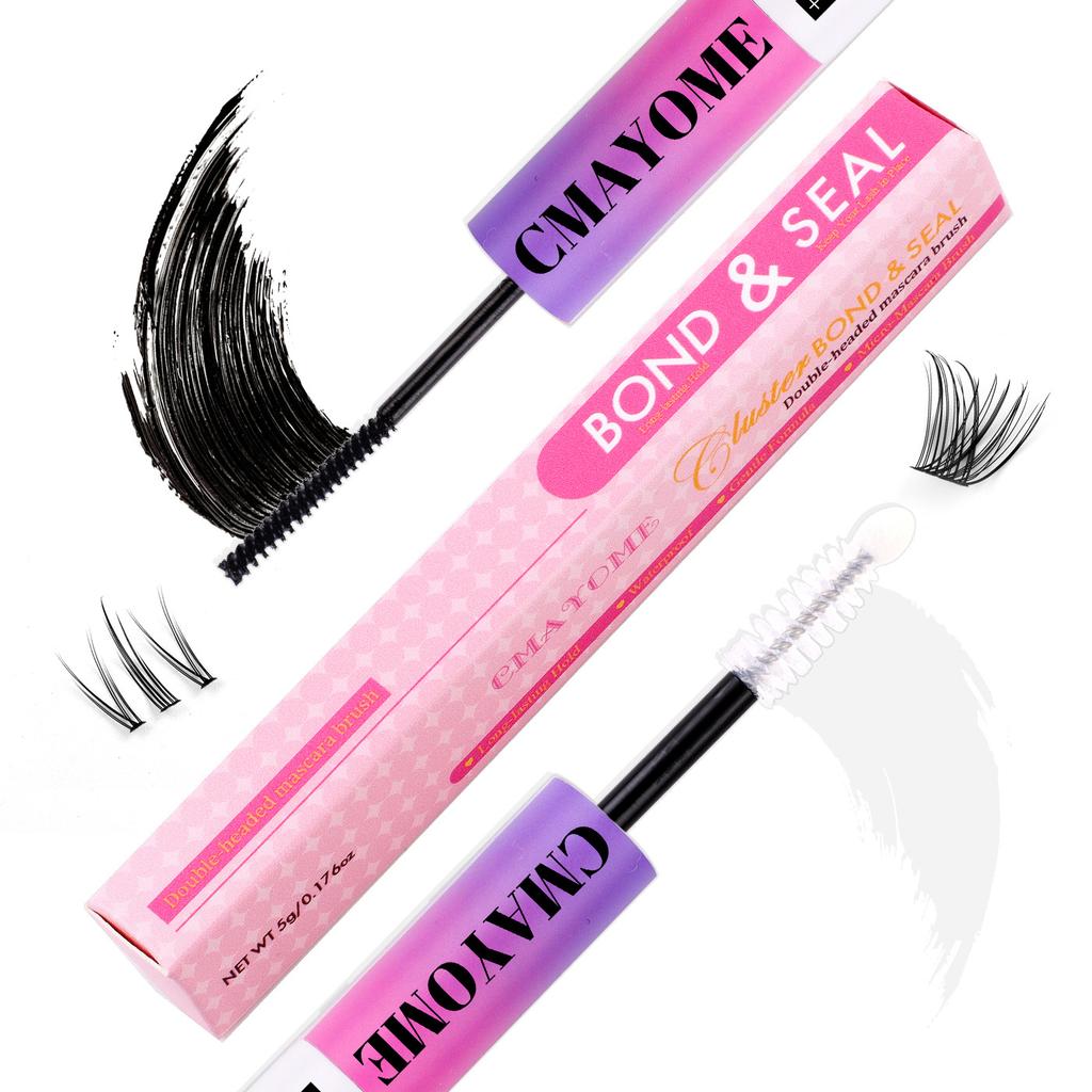 False Eyelash Glue Double Head Diy Segmented False Eyelash Glue Self-Grafting Quick-Drying Eyelash Glue