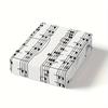 Music Theme Bedding Set with Staff Concerto Quilt Cover Musical Note Down Quilt Cover Country Style Bed Cover Superb Farmhous