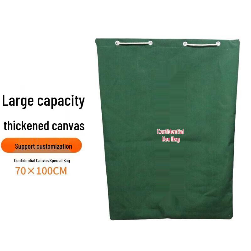 Linzhi Lu Confidential Document Destruction Canvas Bag 70x100cm