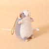 15/21CM Rat Plush Toys Bag Charn Mouse Pendant Cartoon Stuffed Mouse Doll  Kids Toy